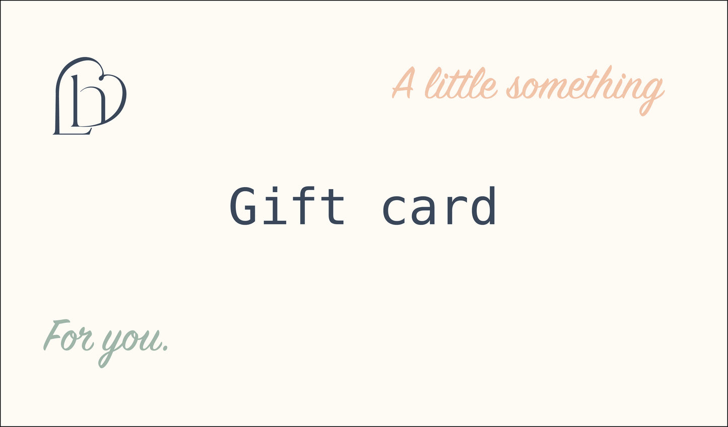 E-Gift card